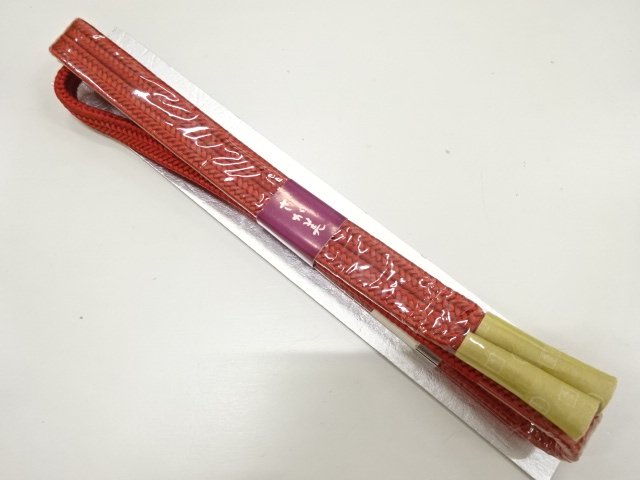 JAPANESE KIMONO / HANDTIED OBIJIME CORD 